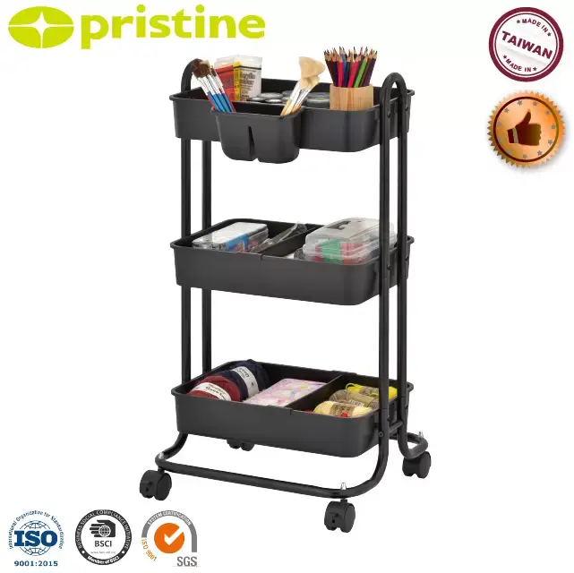 2 段式金属製ユーティリティローリングカート - HUEI TYNG ENTERPRISE