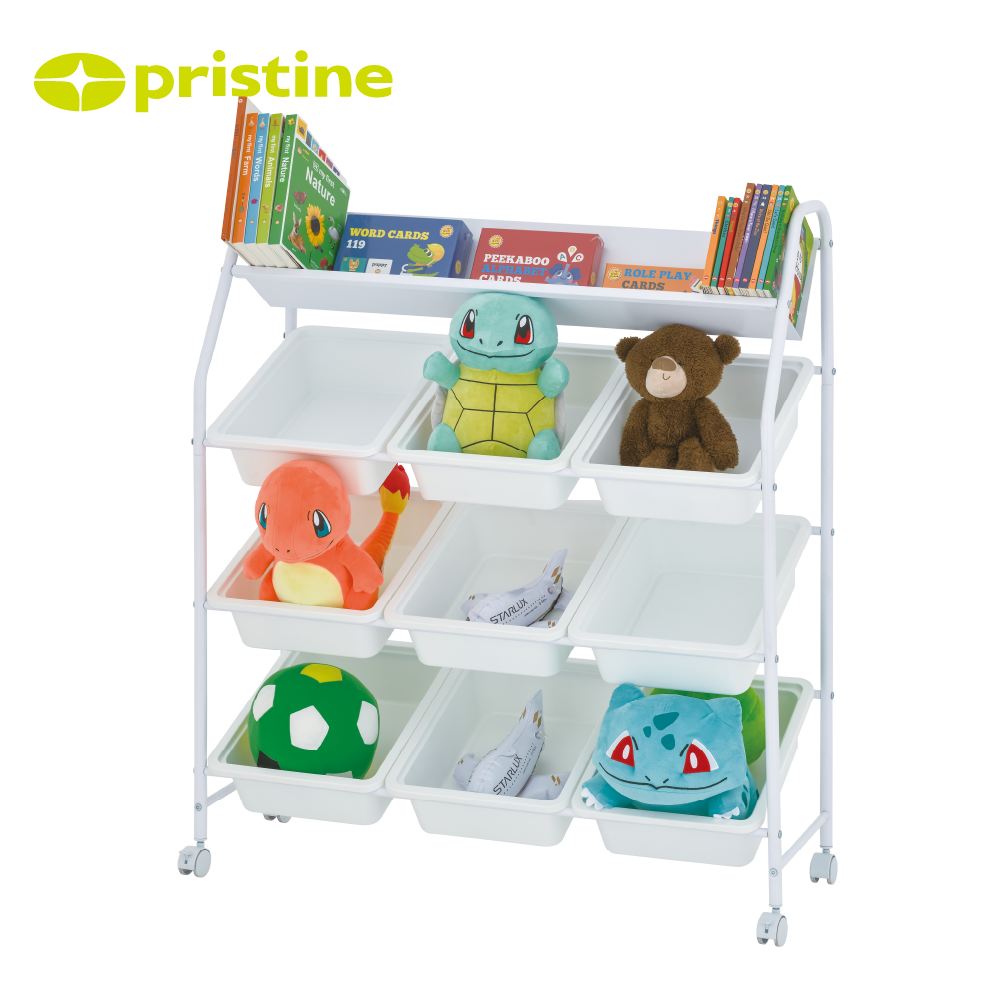子供用おもちゃ収納カート