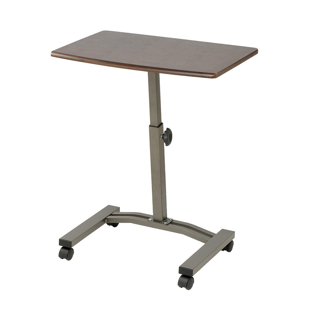 高さ調節可能なキャスター付きデスク